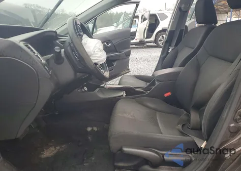 2014 Honda Civic Lx из США, поврежденный, VIN 2HGFB2F53EH507594